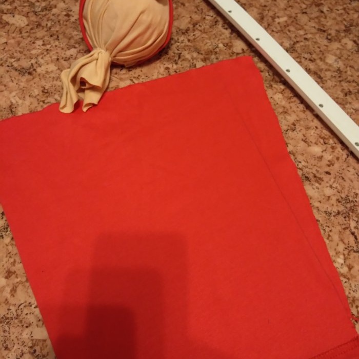 How to easily sew Santa Claus