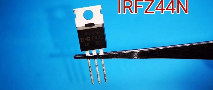 Как да направите мощен мигач с помощта на един MOSFET