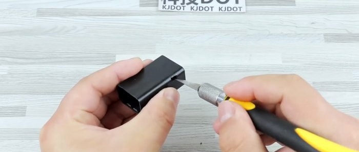 How to make a 9V battery with USB charging