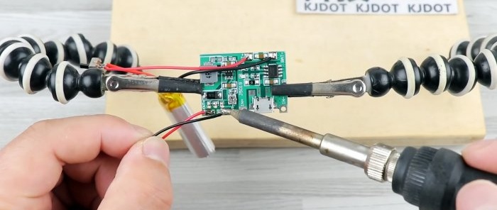 How to make a 9V battery with USB charging