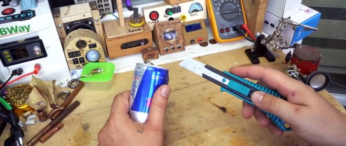 How to make a simple digital TV antenna from an aluminum can