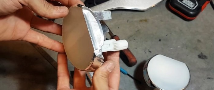 How to make cool tuning of car headlights yourself