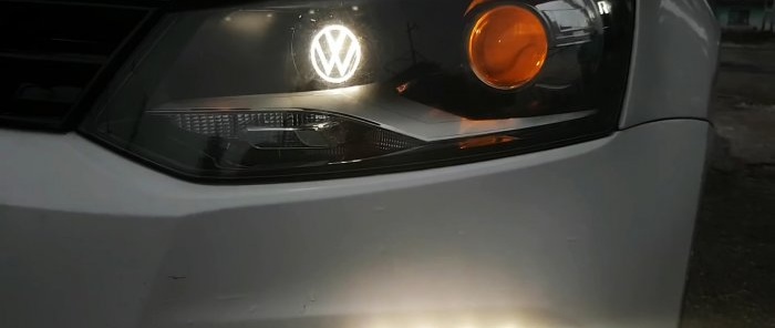 How to make cool tuning of car headlights yourself