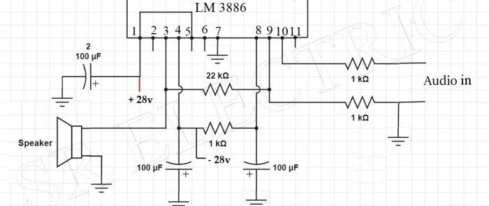 How to make a 100 W amplifier on a chip in half an hour