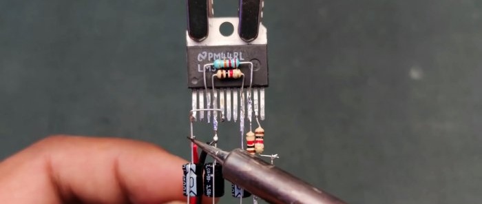 How to make a 100 W amplifier on a chip in half an hour