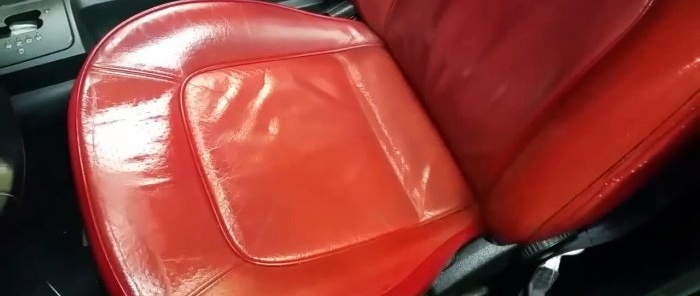 Refurbished seat like new