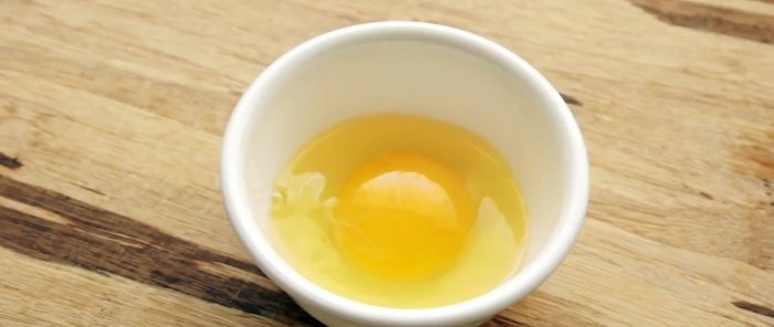 A raw egg