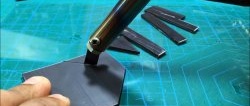 How to make a knife from a soldering iron for cutting acrylic, plexiglass, plastic, PVC and foam