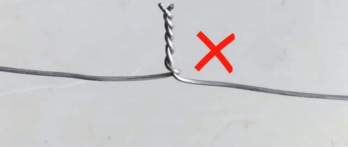 How to securely connect a wire