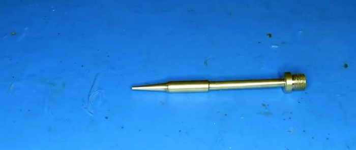 Ready-made soldering iron tip with fast heating