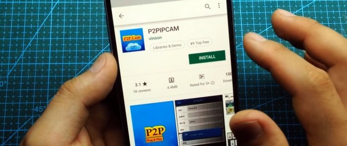 download any P2P Camera application
