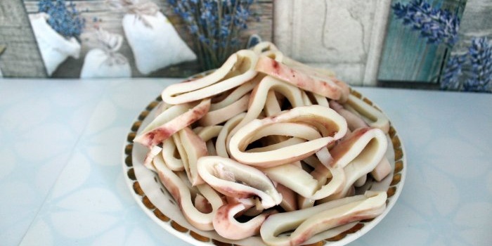 Squid rings in batter