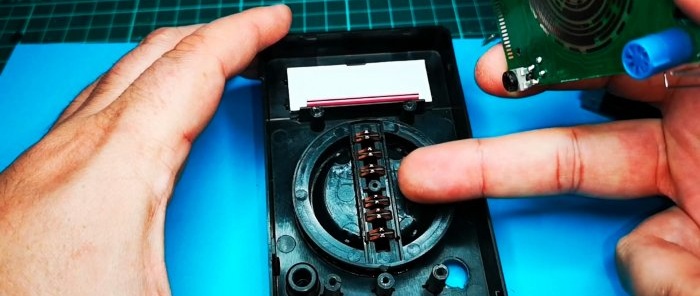 How to make a display backlight for a Chinese multimeter