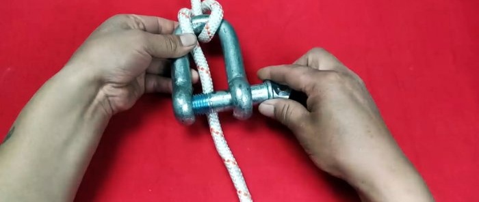 10 useful knots that will come in handy in life