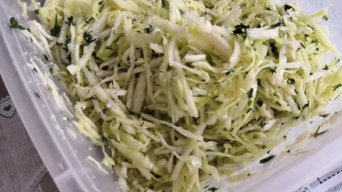 Cabbage and caviar salad for 100 rubles you will cook again and again