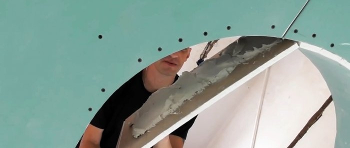 How to make an arch from plasterboard