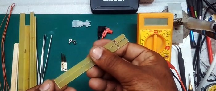 How to make probes for convenient testing of SMD components