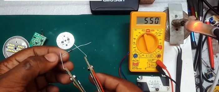 How to make probes for convenient testing of SMD components