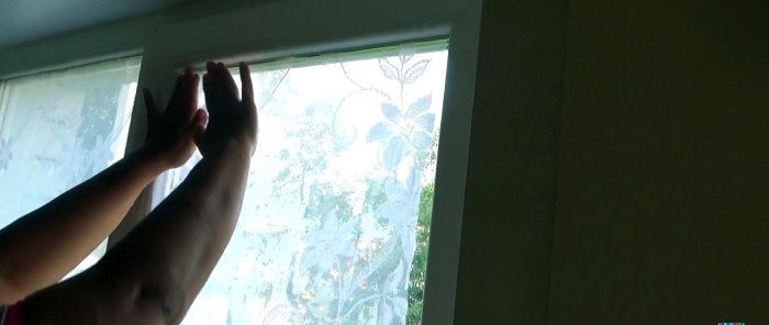 Why put tulle on windows instead of blinds? Magic tip for first floors