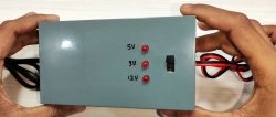 Simple 3 voltage power supply