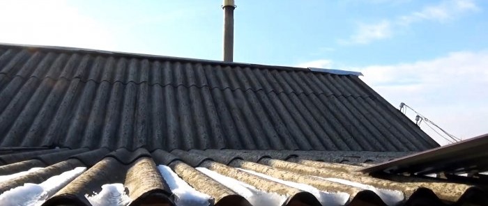 How to reliably and cheaply seal a hole in the roof