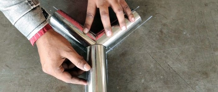 How to Make a Perfect Y-Pipe Joint