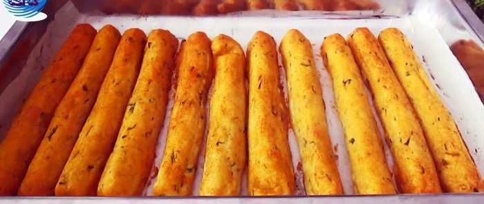 Delicious potato sticks when you're tired of chips and fries