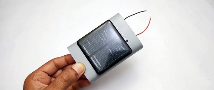 How to make a Power bank with a solar battery