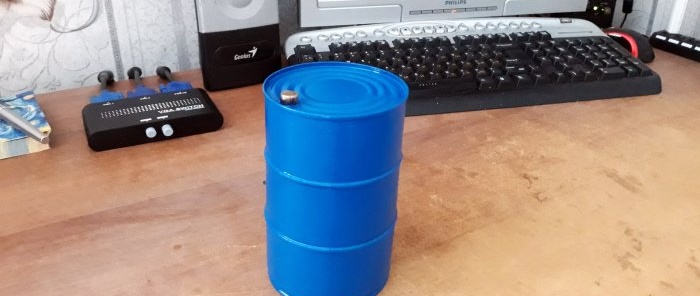 How to solder a flask Barrel from tin cans