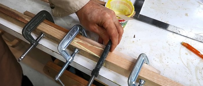 How to splice wood and make a long cornice