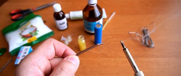 How to prepare active soldering flux from available household ingredients