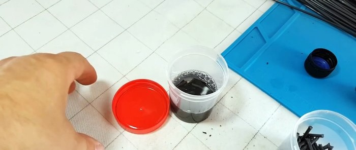 How to make liquid plastic and cover tool handles with it