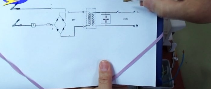 How to make a car battery charger from a microwave oven