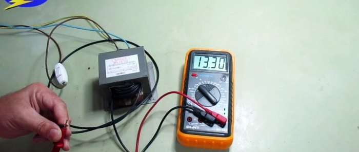 How to make a car battery charger from a microwave oven