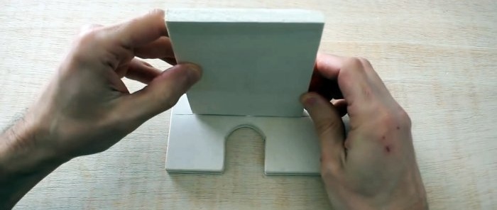 Homemade powerful drill with a milling base