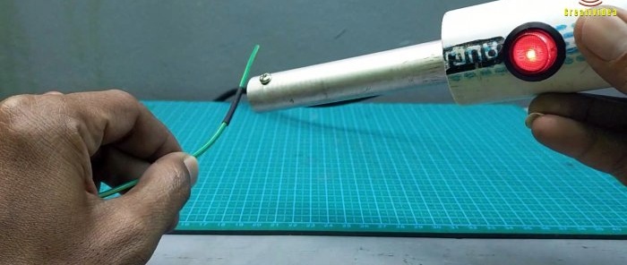 DIY compact hot air gun