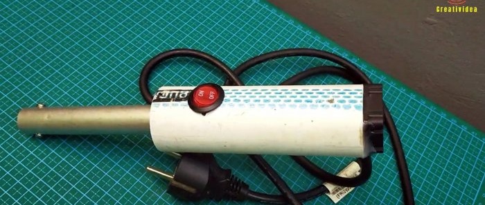 DIY compact hot air gun