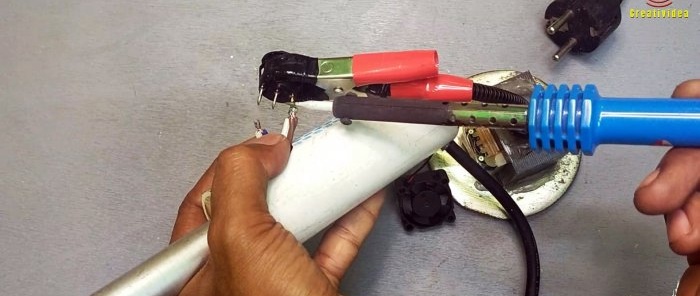 DIY compact hot air gun