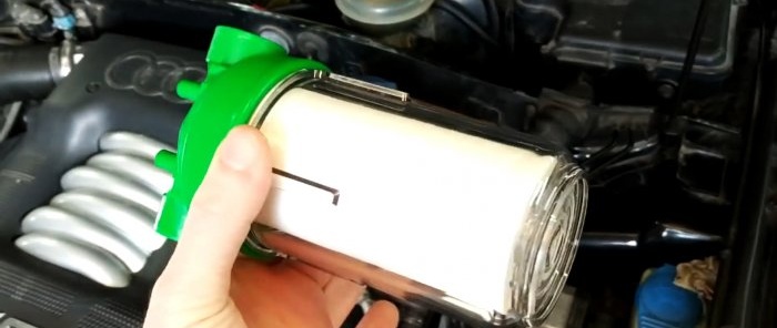 Install an antifreeze filter and the stove will work at full capacity