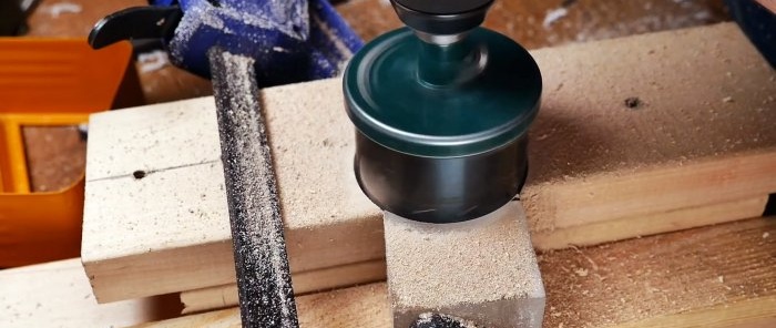 How to use the remnants of a dried cylinder with polyurethane foam Making a simple device