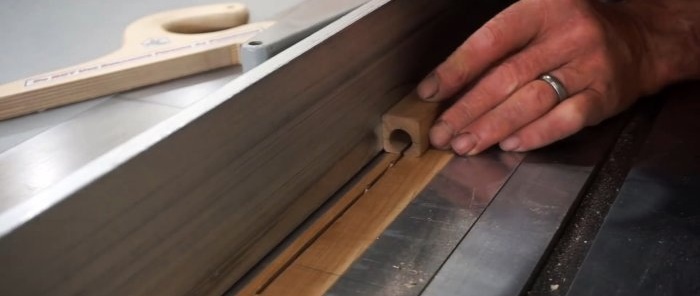 How to make a tool for quickly removing an internal seam in a profile pipe