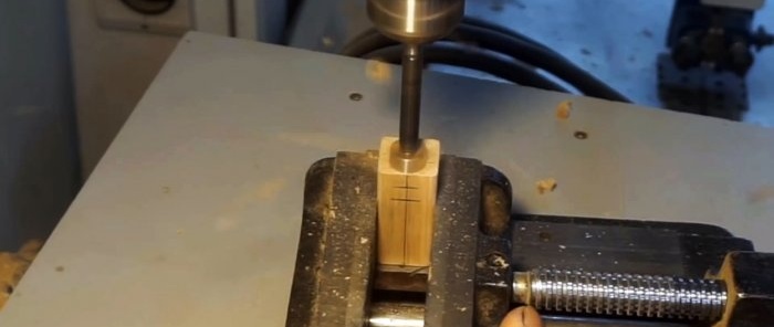 How to make a tool for quickly removing an internal seam in a profile pipe