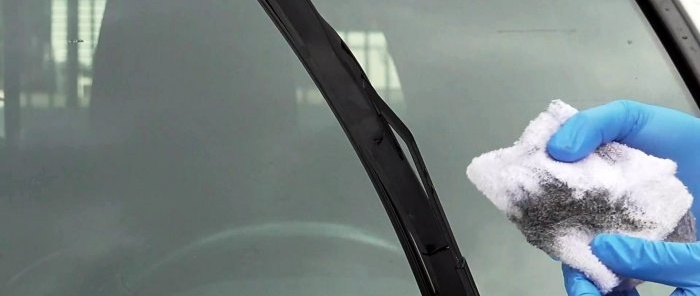 How to quickly rejuvenate old wiper blades