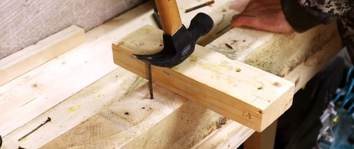 How to secure a handle without a wedge and other secrets of a hammer