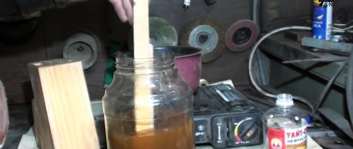 How to make Danish oil for wood impregnation at home