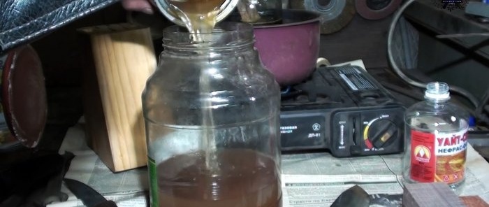 How to make Danish oil for wood impregnation at home