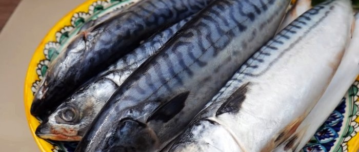 Mackerel on the grill will not be dry if you cook it according to this recipe