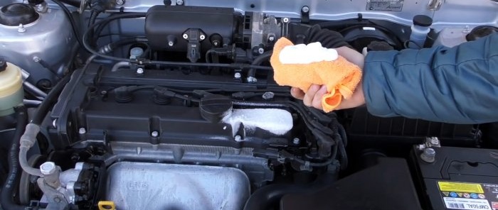 How to wash your engine safely and efficiently with your own hands