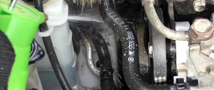 How to wash your engine safely and efficiently with your own hands