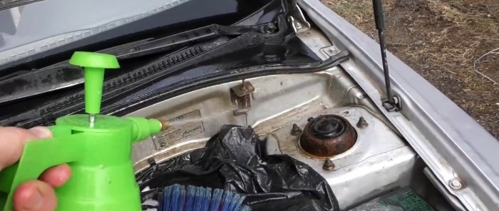 How to wash your engine safely and efficiently with your own hands